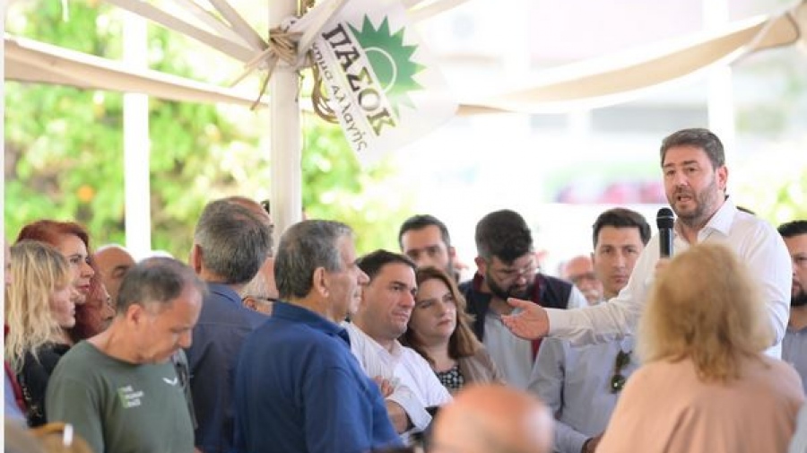 Ανδρουλάκης: Στην κάλπη των ευρωεκλογών δεν κρίνεται η σταθερότητα, αλλά αν θα μπει φραγμός στην ατιμωρησία και αλαζονεία της ΝΔ