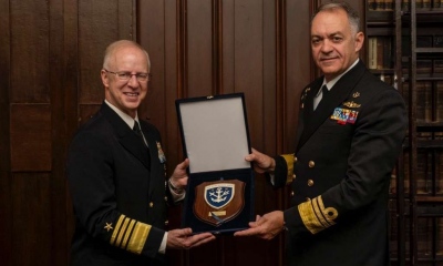 Συνάντηση Αρχηγών ΓΕΝ Ελλάδας - ΗΠΑ: Στο επίκεντρο η πρόοδος των εξοπλιστικών προγραμμάτων του Πολεμικού Ναυτικού