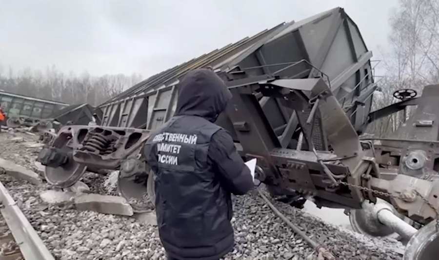 Ρωσία: Τρομοκρατική ενέργεια ο εκτροχιασμός εμπορικής αμαξοστοιχίας στο Ryazan, κοντά στη Μόσχα