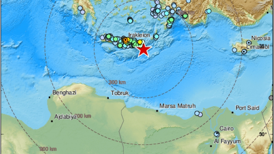Ισχυρός σεισμός 6,3 Ρίχτερ στη Κρήτη, αισθητός μέχρι την Κύπρο - Επιφυλακτικοί οι σεισμολόγοι, αναμένουν ισχυρό μετασεισμό