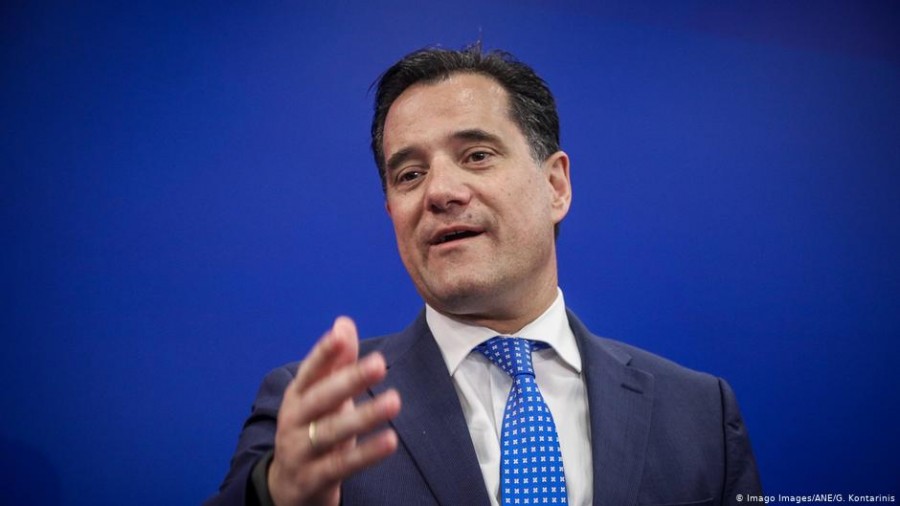 Γεωργιάδης σε Αυγή για τους πολυέλαιους: Δεν ήμασταν σε επίσημη συνάντηση - Η συνάντηση με τον ομόλογο μου πήγε άριστα