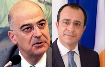 Επικοινωνία Δένδια - Χριστοδουλίδη για τη συνάντηση Μητσοτάκη με Erdogan