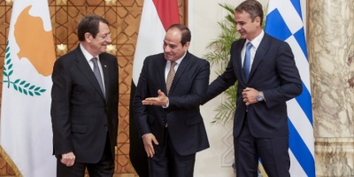 Τριμερής στο Κάιρο - Μητσοτάκης: Καταδικάσαμε τις έκνομες ενέργειες της Τουρκίας - Αναστασιάδης: Η Άγκυρα μολύνει το κλίμα