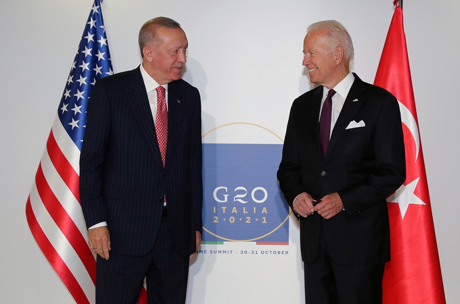Erdogan μετά τη συνάντηση με Biden: Έγινε το πρώτο βήμα της ενίσχυσης των σχέσεών μας