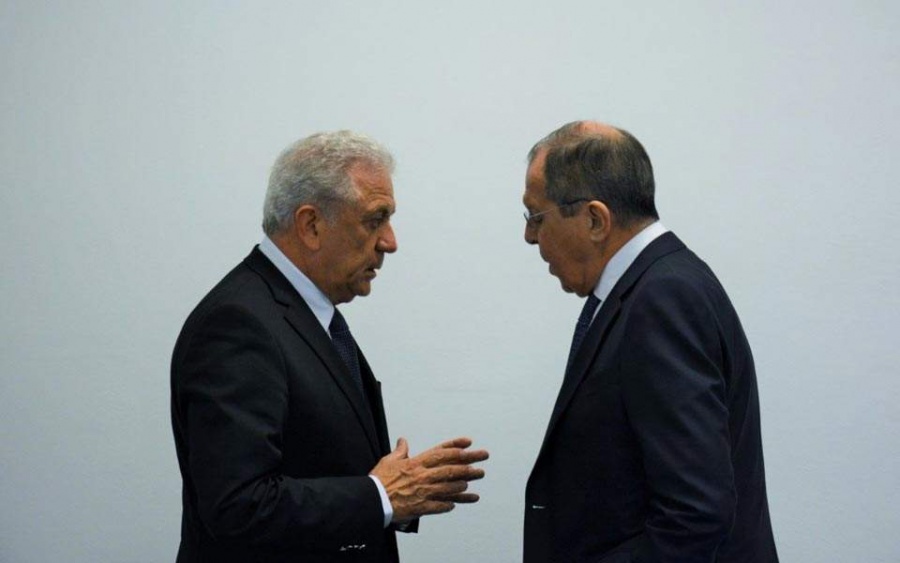 Συνάντηση Αβραμόπουλου - Lavrov για μεταναστευτικό και τρομοκρατία στον απόηχο των νέων κυρώσεων της ΕΕ προς τη Ρωσία