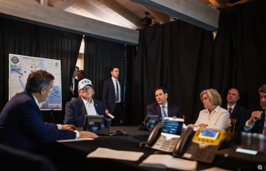 Axios – Πανικός στις ΗΠΑ  – Έκτακτη σύσκεψη στην αίθουσα επιχειρήσεων για Hormuz, διαπραγματεύσεις ή πόλεμος