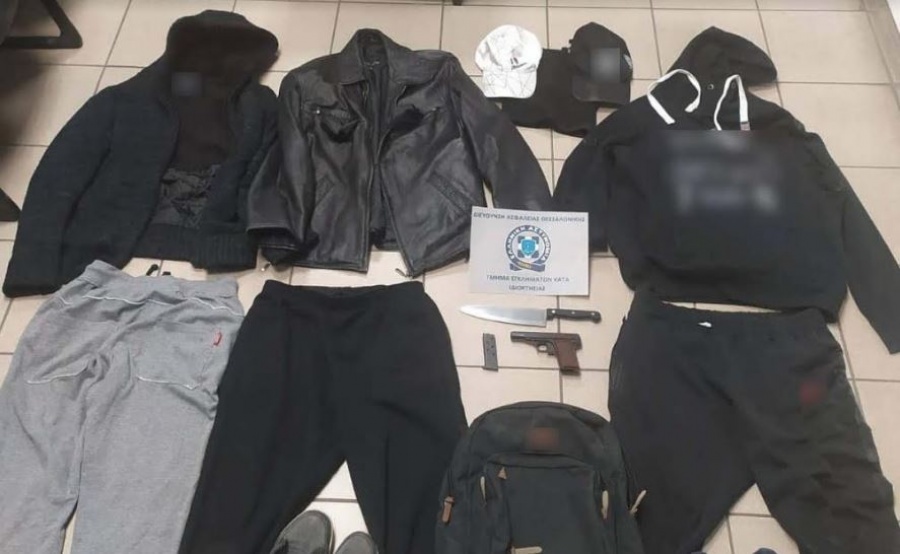 Επ’ αυτοφώρω σύλληψη δύο ληστών σε κατάστημα τυχερών παιγνίων της Θεσσαλονίκης