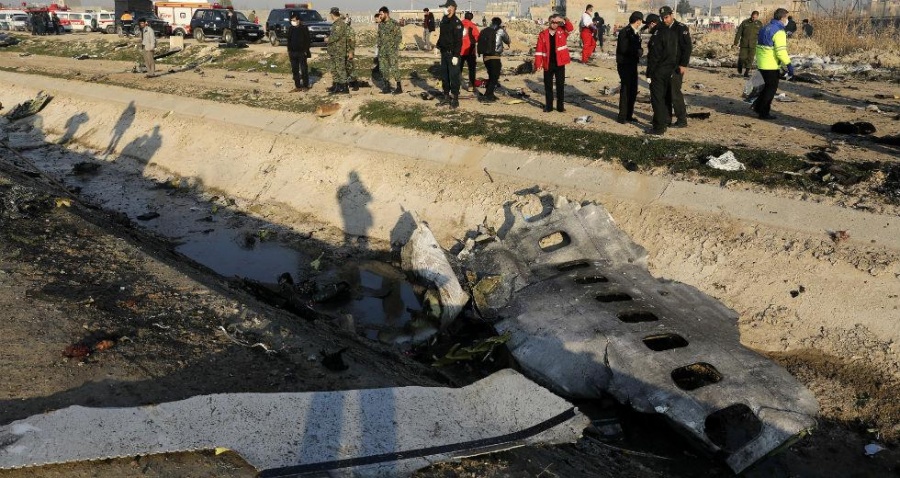 Στο Ιράν Καναδοί ερευνητές για τη συντριβή του ουκρανικού Boeing