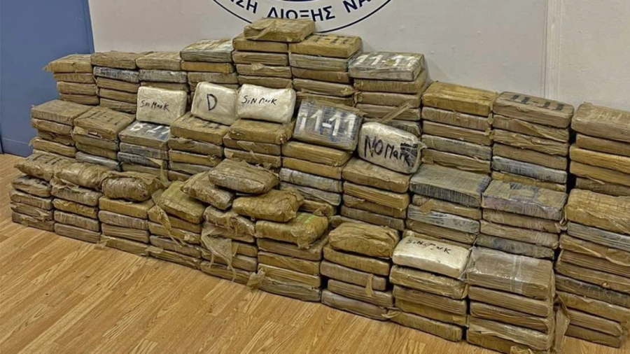 Θεσσαλονίκη: Πάνω από 100 κιλά κοκαΐνη κατέσχεσε η ΕΛ.ΑΣ - Σύλληψη εννιά ατόμων