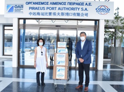 Δωρεά υγειονομικού υλικού από τον ΟΛΠ στο πρόγραμμα ΚΕΘΕΑ ΕΝ ΔΡΑΣΕΙ