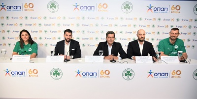 Έναρξη χορηγικής συνεργασίας ΟΠΑΠ και Παναθηναϊκού Αθλητικού Ομίλου