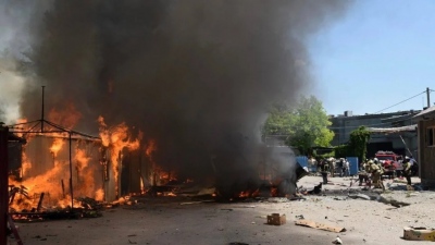 Τρομοκρατικές επιθέσεις - Οι Ουκρανοί χτύπησαν το κέντρο του Donetsk με βόμβες διασποράς