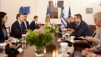 Μητσοτάκης σε Dorin Recean: Η Ελλάδα στηρίζει την ενταξιακή προοπτική της Μολδαβίας - Συμφωνία αμοιβαίας αναγνώρισης αδειών οδήγησης