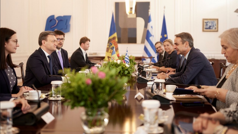Μητσοτάκης σε Dorin Recean: Η Ελλάδα στηρίζει την ενταξιακή προοπτική της Μολδαβίας - Συμφωνία αμοιβαίας αναγνώρισης αδειών οδήγησης