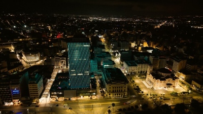 Ο Πύργος του Πειραιά φωταγωγείται από την Allwyn και στέλνει μήνυμα εξέλιξης και ανανέωσης