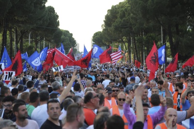 Νέες διαδηλώσεις στην Αλβανία - Ζητούν παραίτηση του Edi Rama οι πολίτες