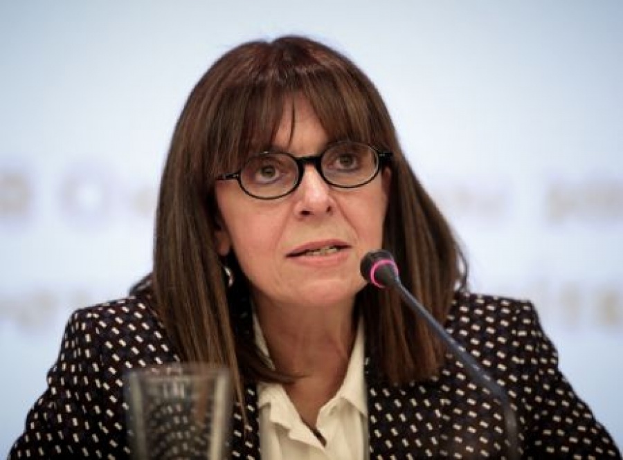 Στις 20.00 διάγγελμα από την Πρόεδρο της Δημοκρατίας, Αικατερίνη Σακελλαροπούλου