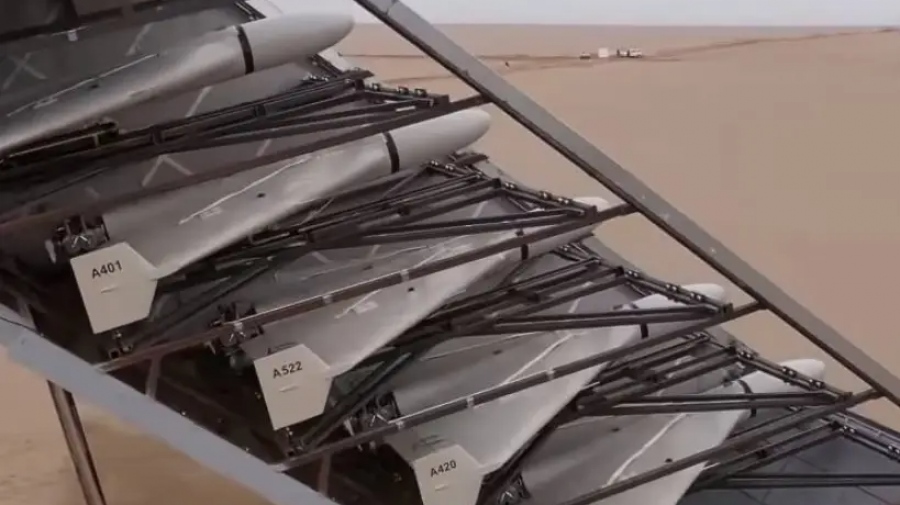 Βίντεο δείχνει τον ιρανικό στρατό να χρησιμοποιεί drones Shahed-136 για να υπερφορτώσει ισραηλινά αεροσκάφη