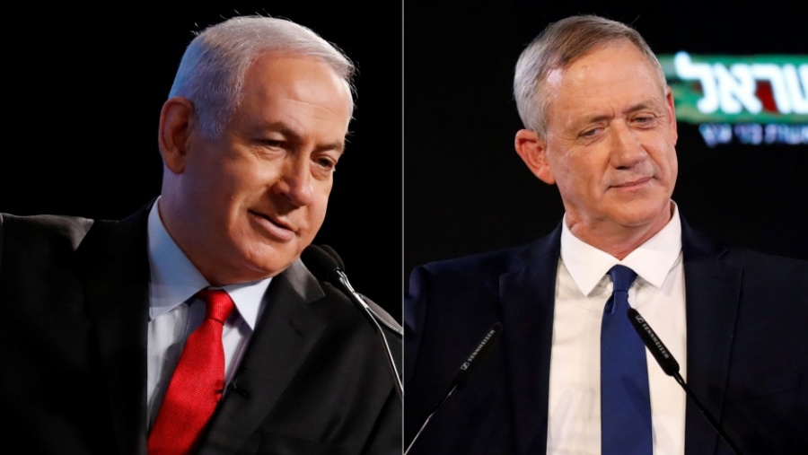 Μάχη στήθος με στήθος Netanyahu – Ganz δίνουν τα exit polls στο Ισραήλ