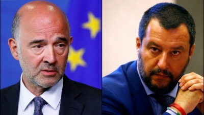 Η Ιταλία πρέπει να κερδίσει – Moscovici: Να σωθούμε από τους ακροδεξιούς – Salvini: Γελάμε με τους σοσιαλιστές