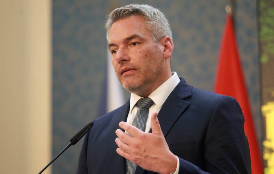 Nehammer (Αυστρία): Δεν συζητάμε για embargo στο ρωσικό αέριο – Δεν θα είναι στις επόμενες κυρώσεις