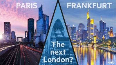 Η Φρανκφούρτη «κερδίζει» τους τραπεζίτες του Λονδίνου