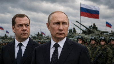 Σεισμός στην Ευρώπη με τρομερό μήνυμα Putin – Medvedev: Η Ρωσία προελαύνει, πανίσχυρη από Donbass έως Ασία - Τα σύνορα αλλάζουν ξανά