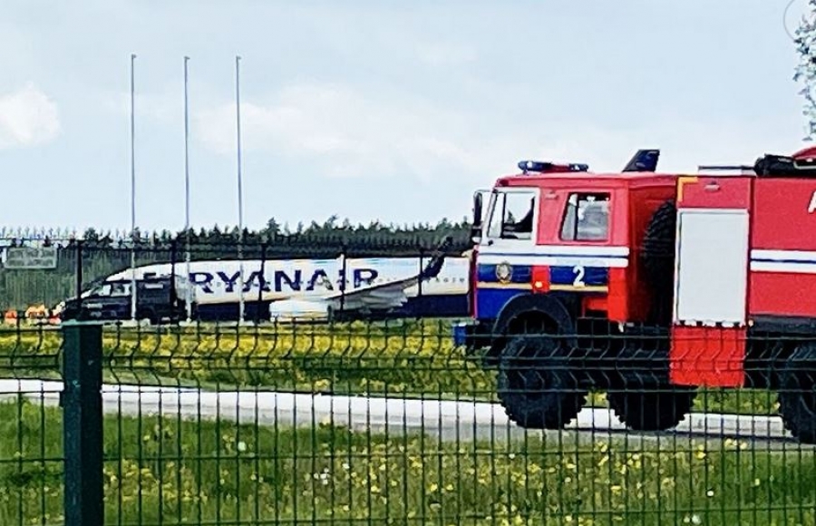 Τέλος στο θρίλερ της Λευκορωσίας - Απογειώθηκε για Βίλνιους το αεροσκάφος της Ryanair