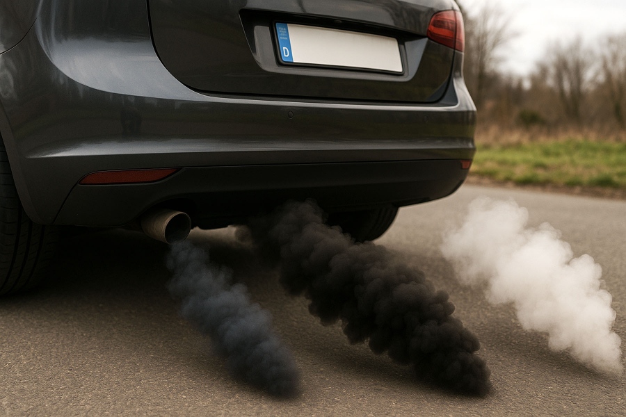 Καπνός από την εξάτμιση: Τι σημαίνει κάθε χρώμα