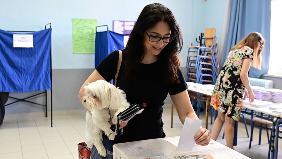 Εκλογές 2023 - Διπλάσια η διαφορά μεταξύ ΝΔ (43,28%) και ΣΥΡΙΖΑ (20,04%) στην Α' Αθηνών - Τρίτο κόμμα το ΚΚΕ