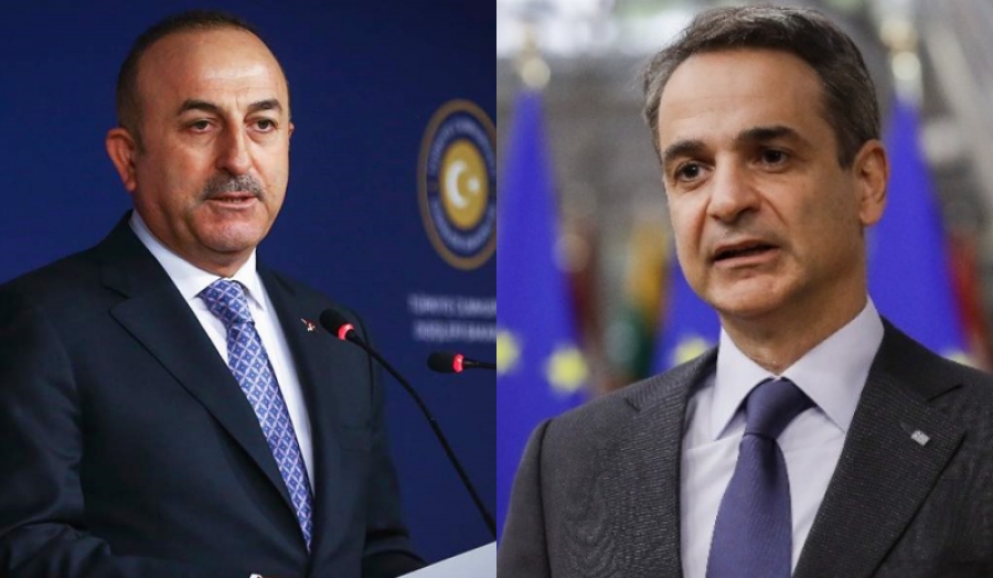 Στις 10:15 τη Δευτέρα 31/5 θα υποδεχθεί στο Μαξίμου ο Μητσοτάκης τον Cavusoglu