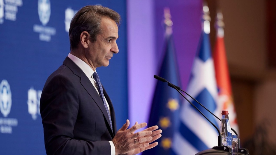 Μητσοτάκης στο Σερβο - Ελληνικό Φόρουμ: Mεγάλες ευκαιρίες για επενδύσεις και συνέργειες σε κατασκευές, υποδομές, ενέργεια, διαχείριση αποβλήτων