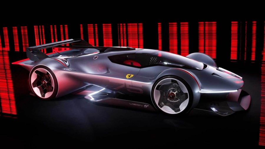 Η εικονική Ferrari Vision Gran Turismo έχει πάνω από 1.000 άλογα