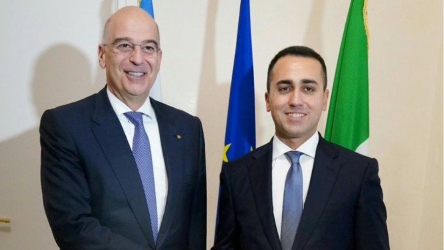 Επικοινωνία Δένδια με Di Maio (ΥΠΕΞ Ιταλίας) και Rama (Αλβανία) - Στο επίκεντρο διμερείς σχέσεις και περιφερειακά ζητήματα