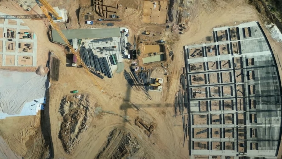 Νέα σελίδα στον Παναθηναϊκό - Άρχισε η θεμελίωση της ανατολικής εξέδρας στον Βοτανικό