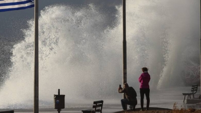 Έντονα καιρικά φαινόμενα έφερε η κακοκαιρία Gaia