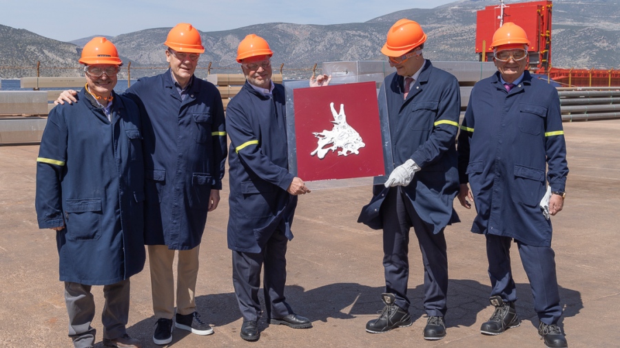 H επίσκεψη Σκυλακάκη στο Ενεργειακό Κέντρο Αγ. Νικολάου και στο Αλουμίνιον της Ελλάδος της Mytilineos