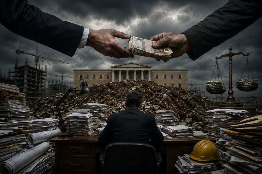 Ο κόπρος του Αυγεία στις Πολεοδομίες: Το σκοτεινό βασίλειο της διαφθοράς, η μαφία των αδειών και η έκθετη κυβέρνηση ΝΔ