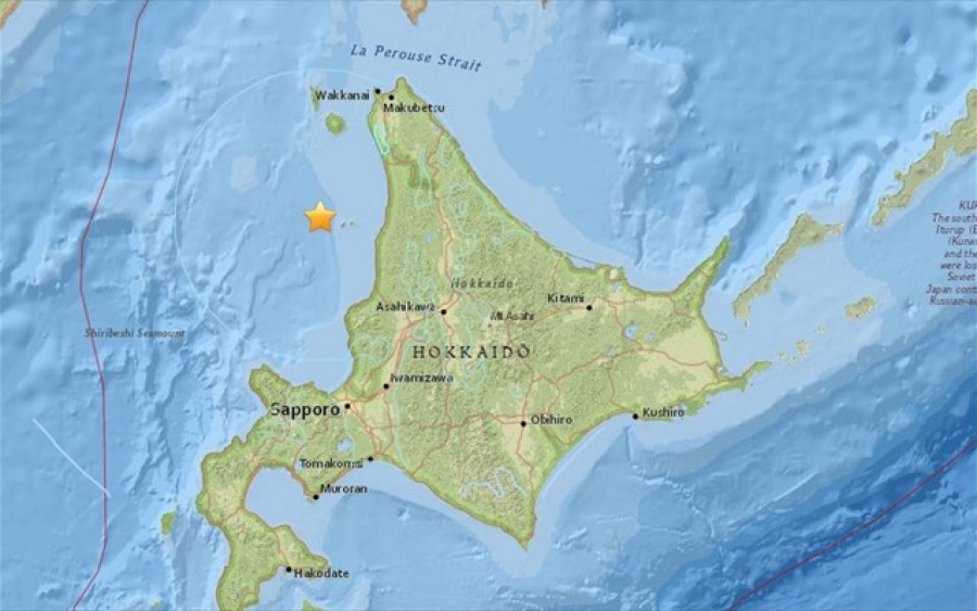 Σεισμός 5,8 Ρίχτερ στην Ιαπωνία - Δεν εκδόθηκε προειδοποίηση για τσουνάμι