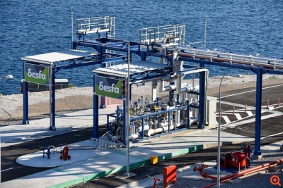 ΔΕΣΦΑ: Εγκαινιάστηκε ο νέος Σταθμός LNG Truck Loading στη Ρεβυθούσα
