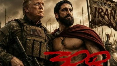 Νέο παραλήρημα Trump ως… Leonidas στους «300», ενώ το πληθωριστικό σοκ του πολέμου χτυπά τις ΗΠΑ
