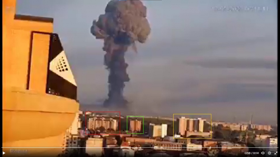 Βίντεο από το μυστήριο, πυρηνικό σύννεφο στην Ουκρανία μετά την εξόντωση πυρομαχικών από ρωσικά UAV - καμικάζι