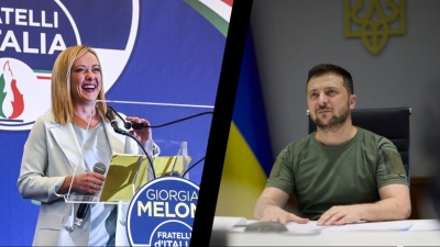 Ουκρανία: Ο Zelensky καλεί τη Meloni στο Κίεβο