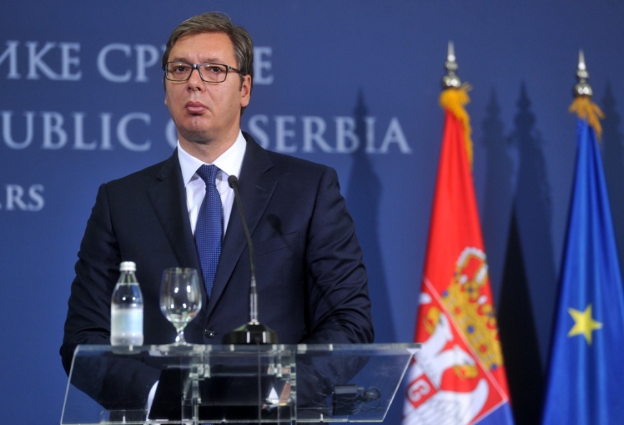 Σερβία: Εθνική συνοχή ζήτησε ο πρόεδρος Vucic μιλώντας σε συγκέντρωση υποστηρικτών του στο Βελιγράδι