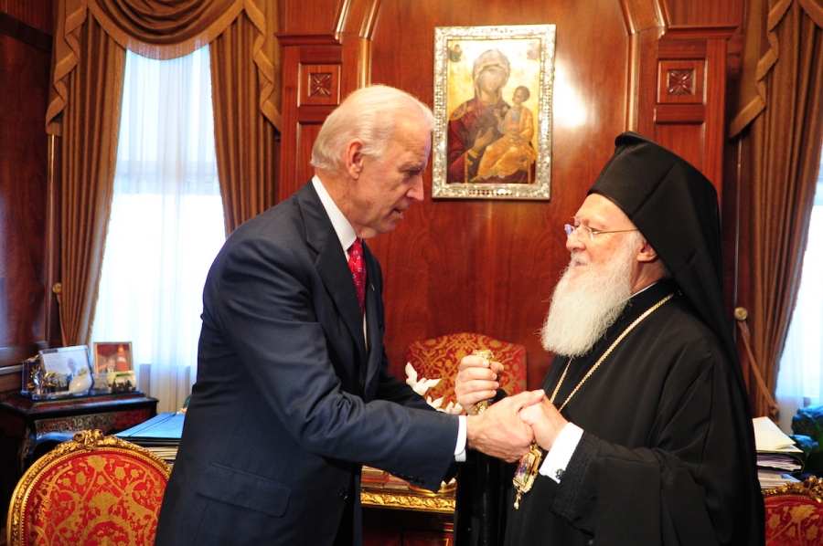 Ενδιαφέρον Biden για την υγεία του Οικουμενικού Πατριάρχη που διακομίστηκε εσπευσμένα στο νοσοκομείο