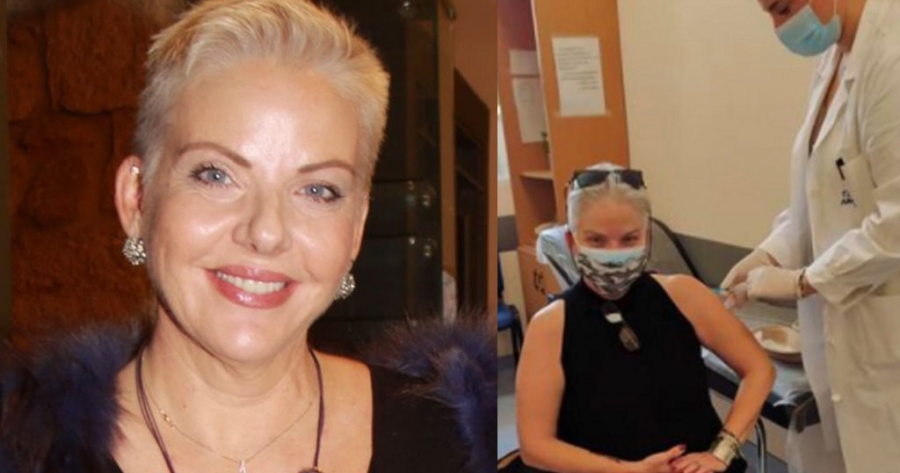 Νανά Παλαιτσάκη: Ουδεμία σχέση το εμβόλιο για τον κορωνοϊό με το θέμα νοσηλείας μου