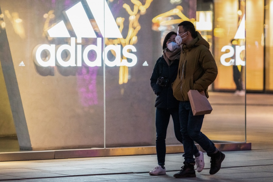 Πτώση 85% στις επιχειρηματικές δραστηριότητες της Adidas στην Κίνα λόγω κορωνοϊού