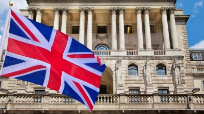 Μεγάλη Βρετανία - Η ΒοΕ μείωσε τα επιτόκια κατά 25 μονάδες βάσης σε 3,75%