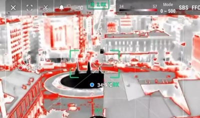 Αθήνα: Απίστευτες θερμοκρασίες έπιασε θερμική κάμερα, στους 96,2 βαθμούς η άσφαλτος στην Ομόνοια