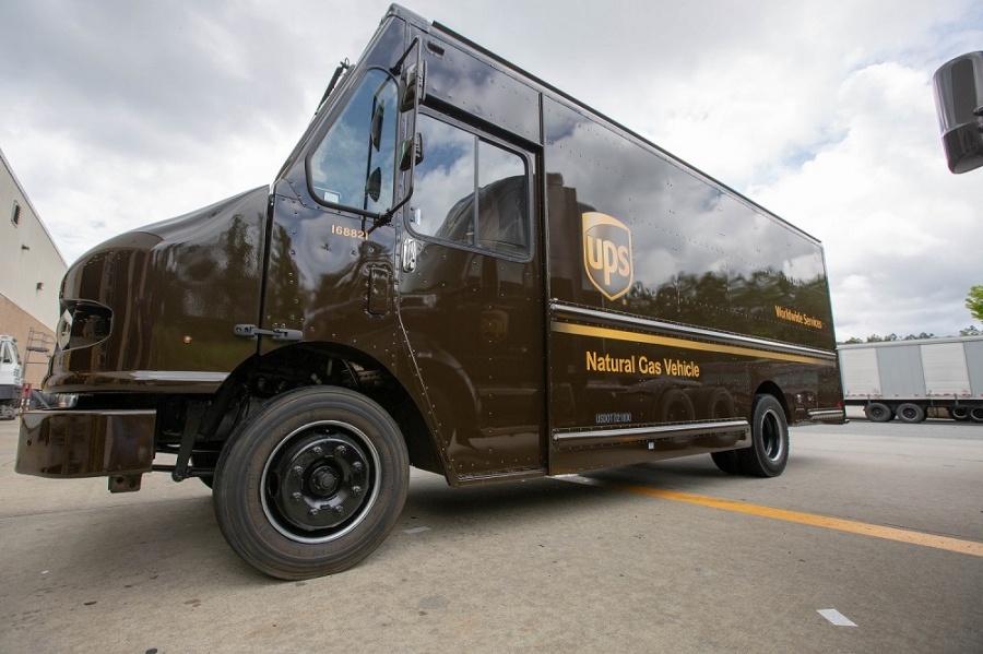 Η UPS προσθέτει παραπάνω από 700 οχήματα στο στόλο της που κινούνται με φυσικό αέριο